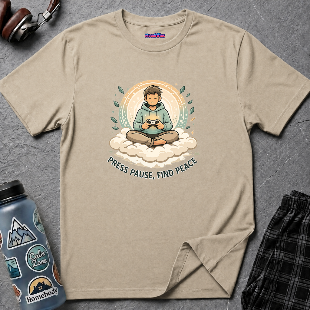 "Press Pause, Find Peace" T-Shirt
