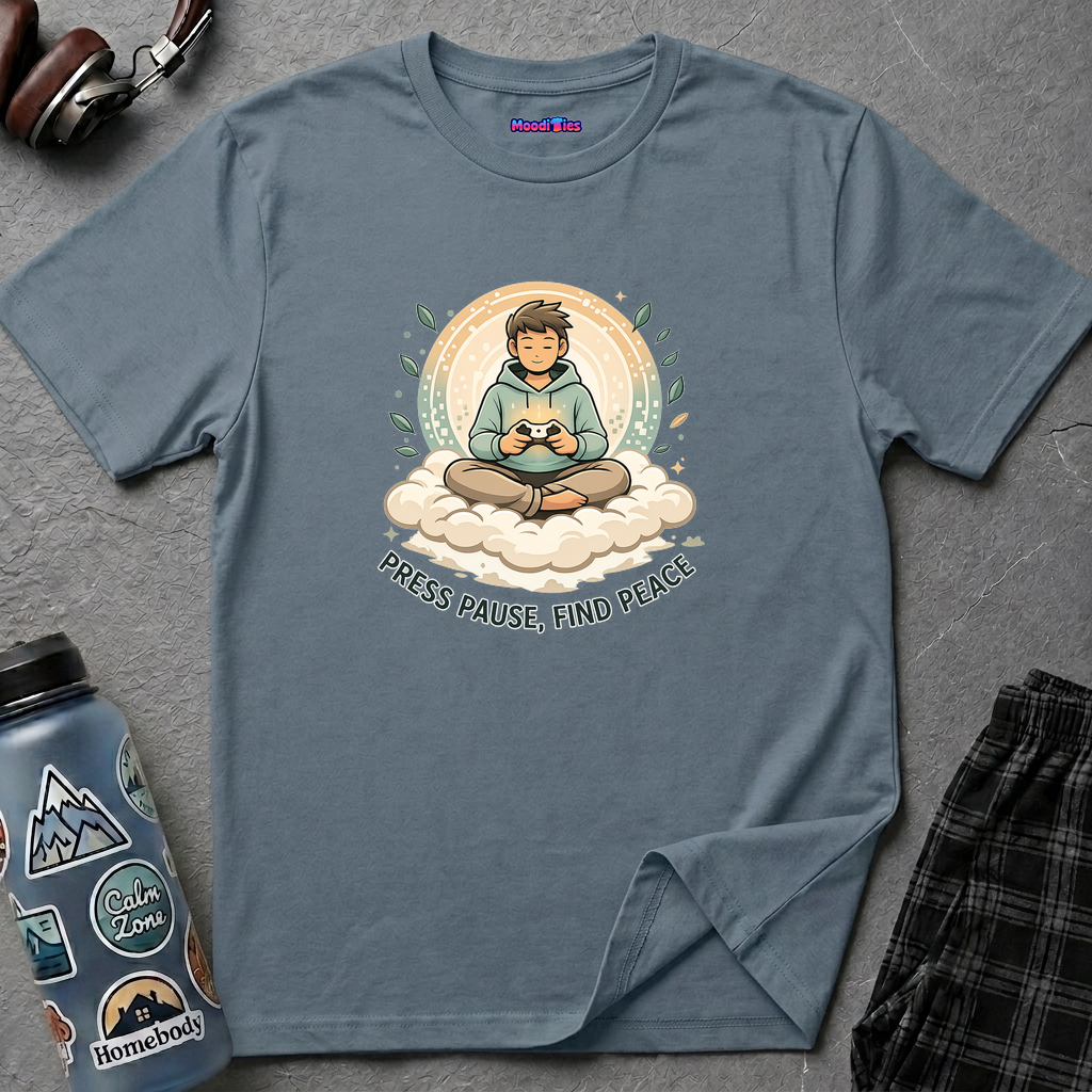 "Press Pause, Find Peace" T-Shirt