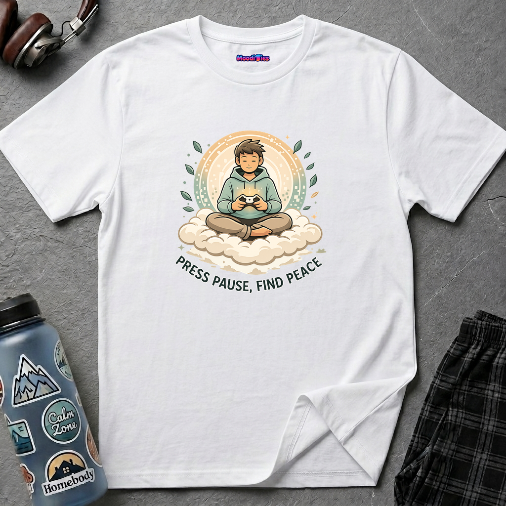 "Press Pause, Find Peace" T-Shirt