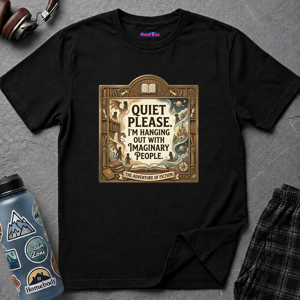"Quiet Please." T-Shirt