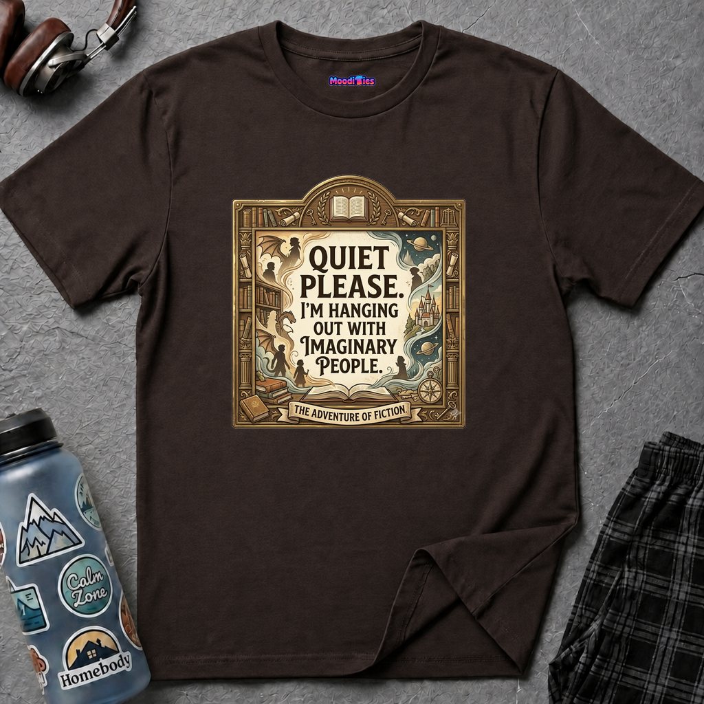 "Quiet Please." T-Shirt