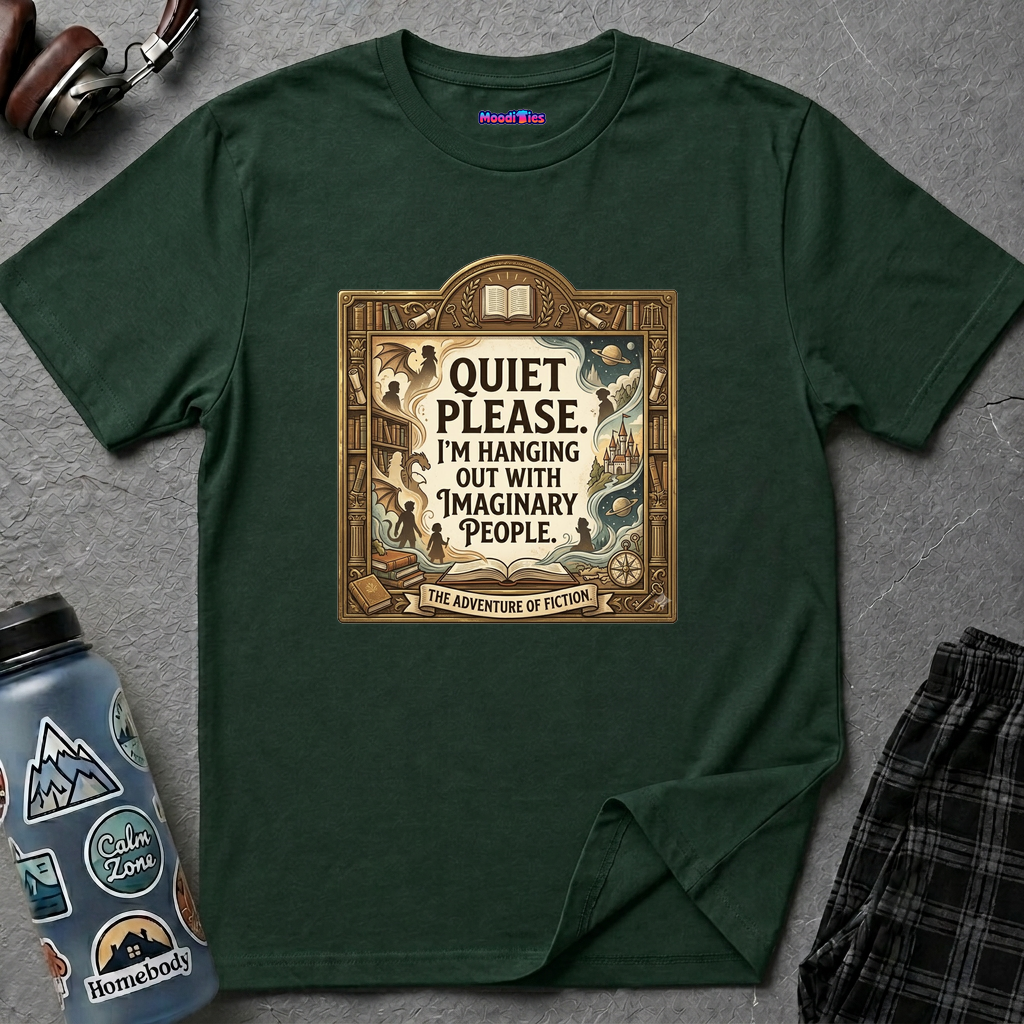 "Quiet Please." T-Shirt