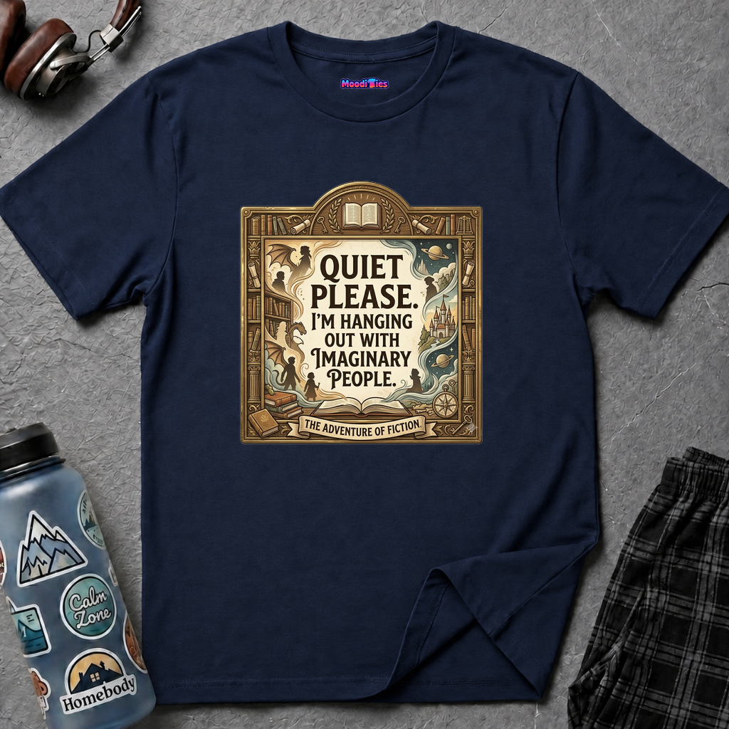 "Quiet Please." T-Shirt