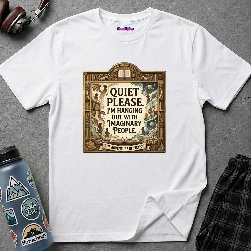 "Quiet Please." T-Shirt
