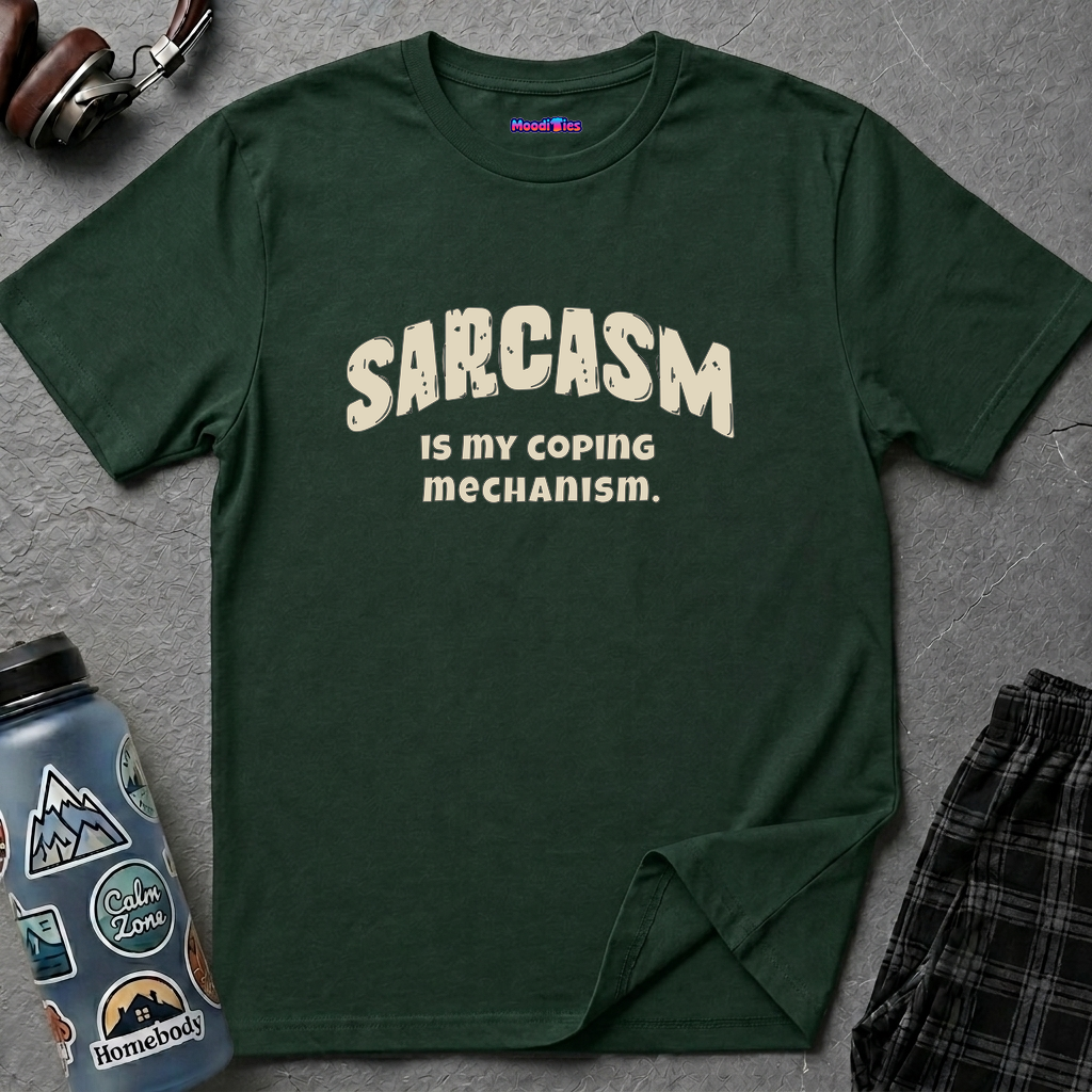 "Sarcasm Is My Coping Mechanism" T-Shirt