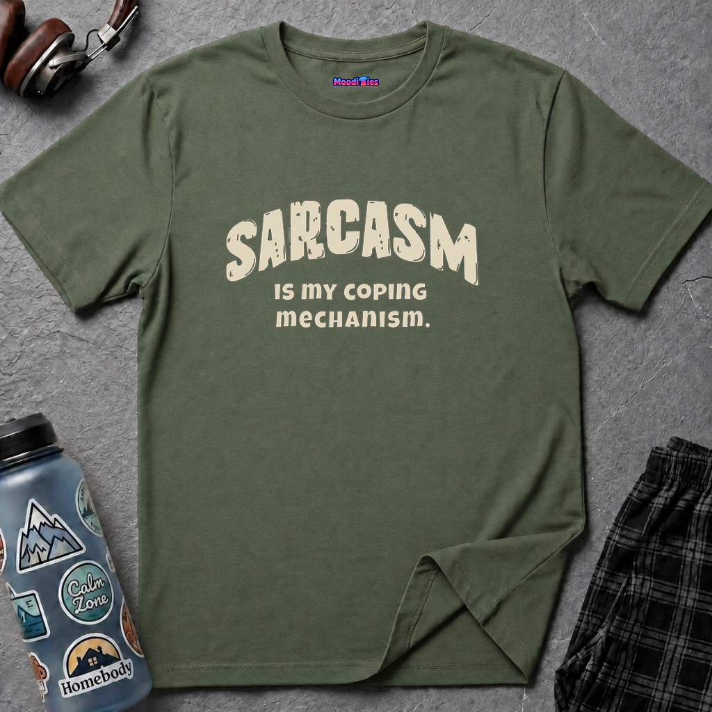 "Sarcasm Is My Coping Mechanism" T-Shirt