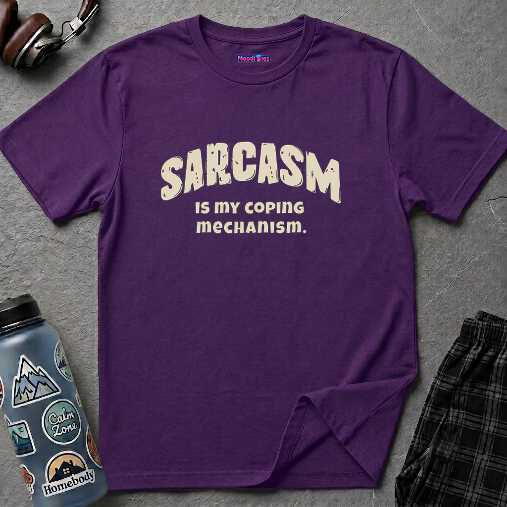 "Sarcasm Is My Coping Mechanism" T-Shirt
