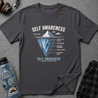 "Self-Awareness Ruined Everything" Iceberg T-Shirt
