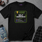 "Achievement Unlocked: Self-Awareness" Gamer Humor T-Shirt