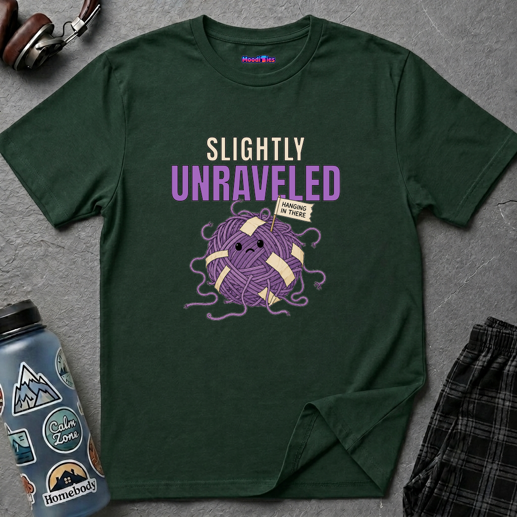 "Slightly Unraveled" Messy Ball of Yarn T-Shirt