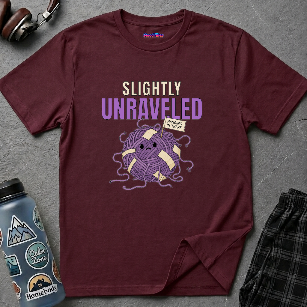"Slightly Unraveled" Messy Ball of Yarn T-Shirt