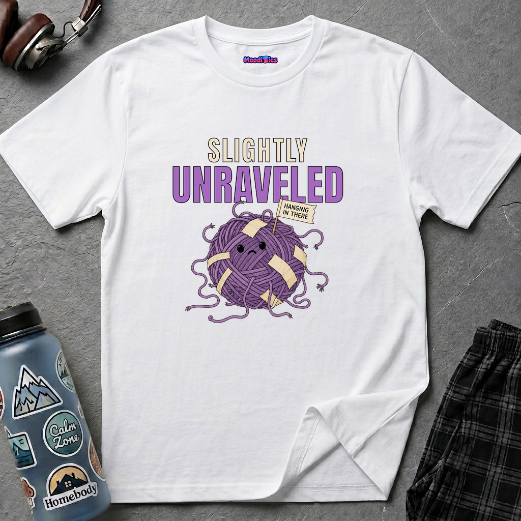 "Slightly Unraveled" Messy Ball of Yarn T-Shirt