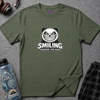 "Smiling Through The Rage" Fierce Grinning Panda T-Shirt