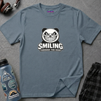 "Smiling Through The Rage" Fierce Grinning Panda T-Shirt