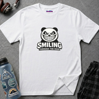"Smiling Through The Rage" Fierce Grinning Panda T-Shirt
