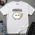 "Soft Outside. Violent Thoughts" Angry Cloud T-Shirt