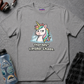 "Therapy? I Prefer Chaos." Unicorn T-Shirt