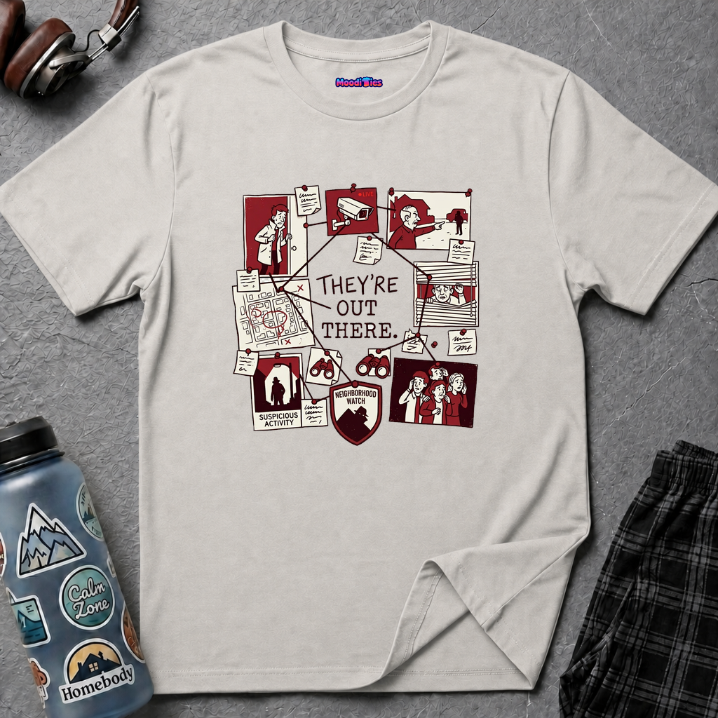 "They're Out There" Neighborhood Watch T-Shirt