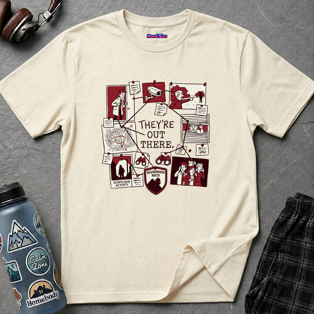 "They're Out There" Neighborhood Watch T-Shirt