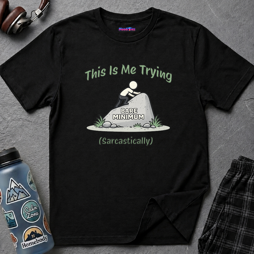"This Is Me Trying, Sarcastically" T-Shirt
