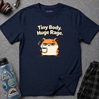 "Tiny Body, Huge Rage." Angry Hamster T-Shirt