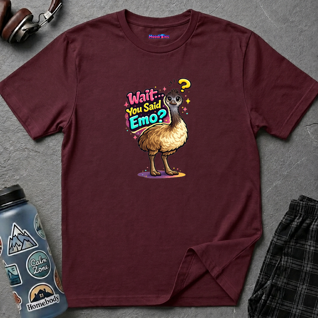 "Wait… You Said Emo?" Emu T-Shirt