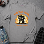 "Will Rise Again (Gimme a minute)" Burning Phoenix T-Shirt