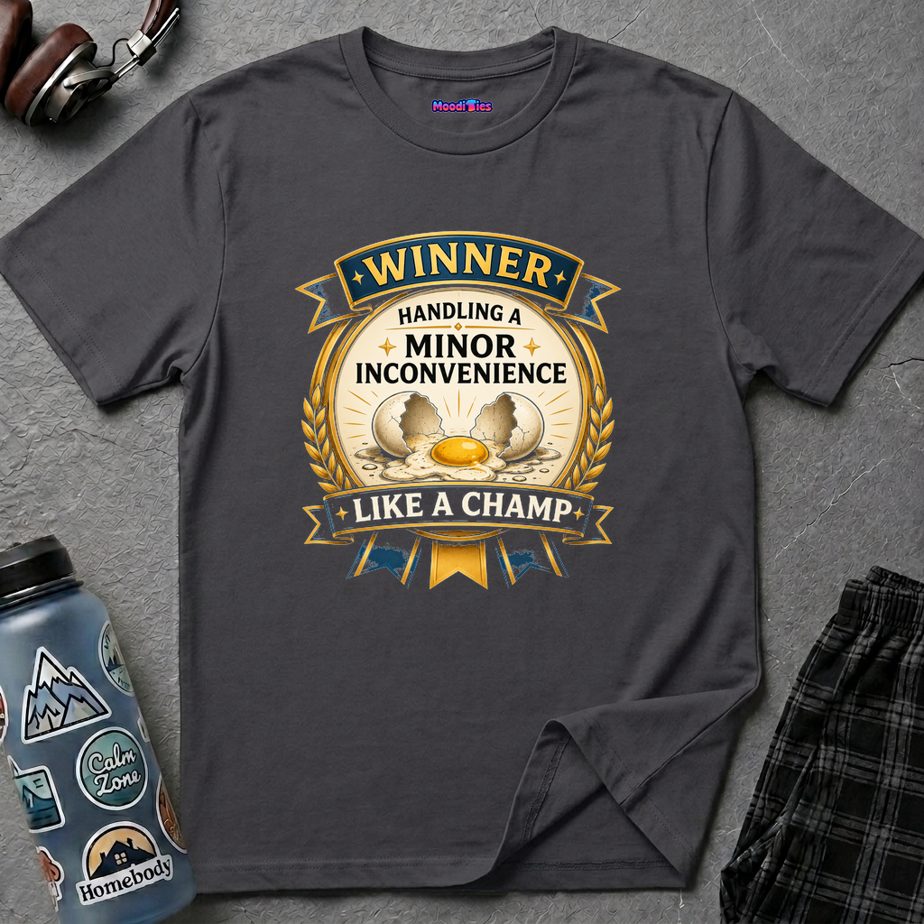 "Winner: Handling A Minor Inconvenience Like A Champ." T-Shirt