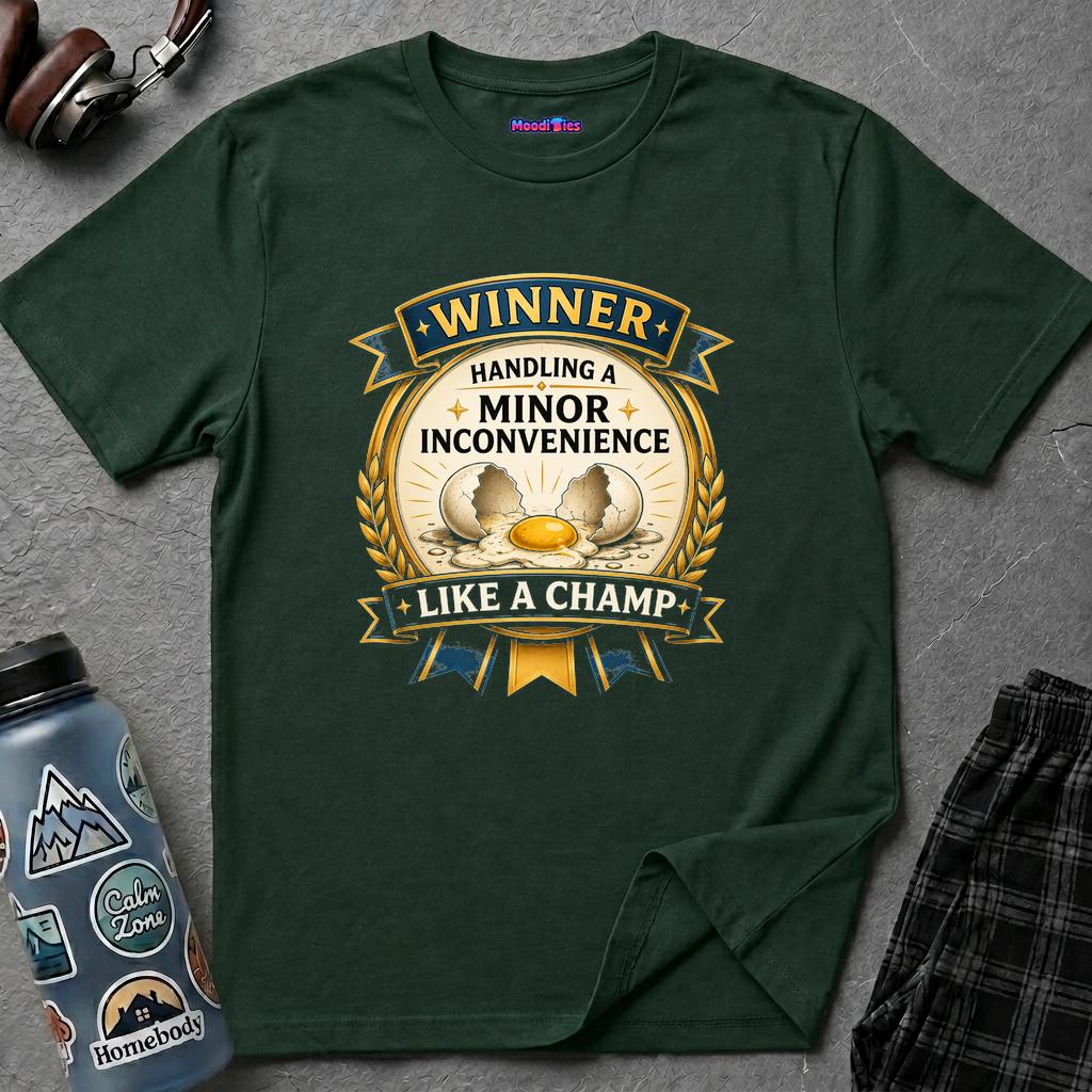 "Winner: Handling A Minor Inconvenience Like A Champ." T-Shirt