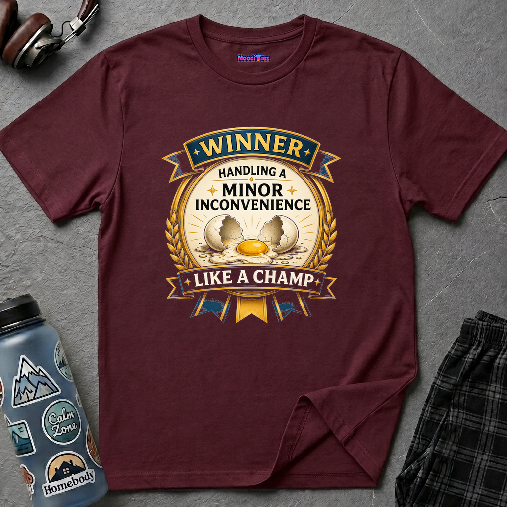 "Winner: Handling A Minor Inconvenience Like A Champ." T-Shirt
