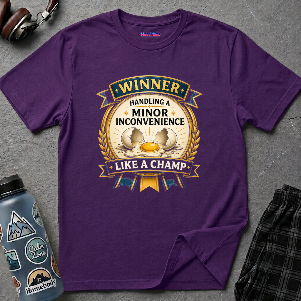 "Winner: Handling A Minor Inconvenience Like A Champ." T-Shirt