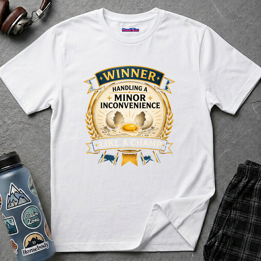 "Winner: Handling A Minor Inconvenience Like A Champ." T-Shirt