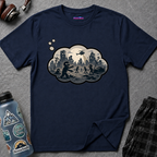Zombie Apocalypse Anxiety Thought Bubble T-Shirt