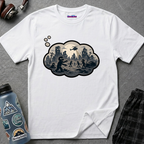 Zombie Apocalypse Anxiety Thought Bubble T-Shirt